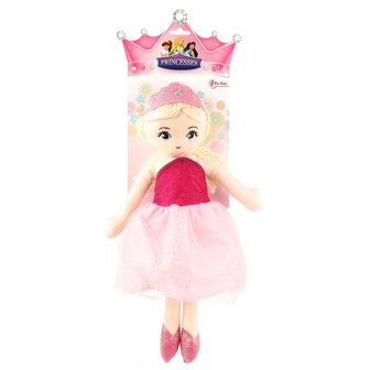 Knuffel Prinsessenpop 35 cm Assorti