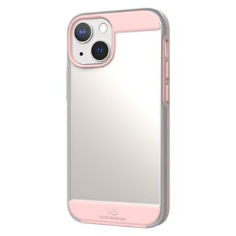 White Diamonds Cover Innocence Clear Voor Apple IPhone 13 Mini Ros&eacute;goud