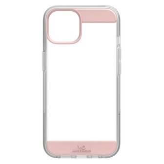 White Diamonds Air Protection Cover Voor Apple IPhone 14 Rose Gold