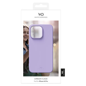 White Diamonds Urban Case Cover Voor Apple IPhone 14 Pro Lilac