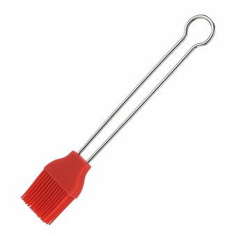 Westmark Siliconen Bakkwast 20 cm RVS/Rood