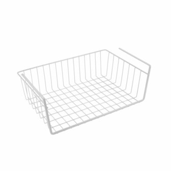 Metaltex Hangmand 40x26x14 cm Wit/Metaal