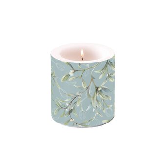 Ambiente Stomkaars Mistletoe All Over 7.5x8 cm Groen