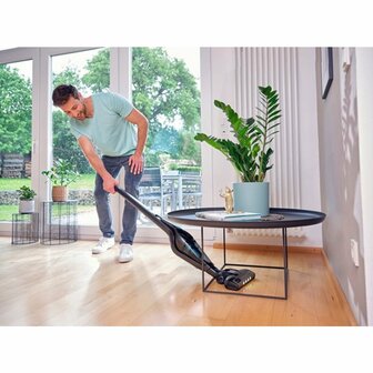 Leifheit 11928 2in1 Rotaro PowerVac Accu-Stofzuiger Zwart