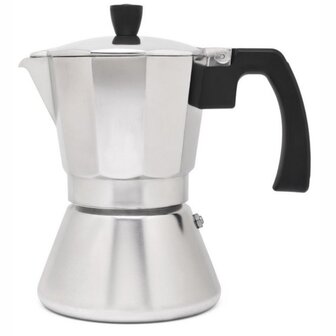 Bredemeijer Tivoli Espressomaker 6-Kops Aluminium