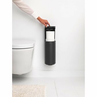 Brabantia MindSet Reserverolhouder Antraciet