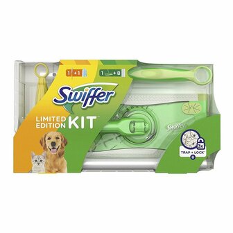 Swiffer Duo Stof-Wis Systeem Starterkit + 8 Doekjes