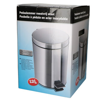 Pedaalemmer 12L RVS