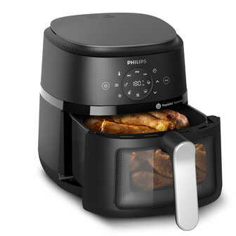 Philips NA221/00 Airfryer 4.2L 1500W Zwart/Zilver