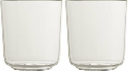 Gusta Fika Waterglas Waterglazen 8,6 cm Set 2 Stuks