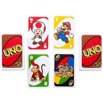 Mattel Games UNO Super Mario