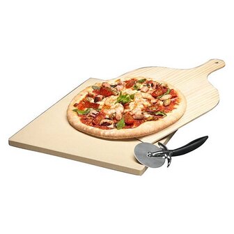 AEG A9OZPS1M Pizzasteenset 33x38x1.5 cm