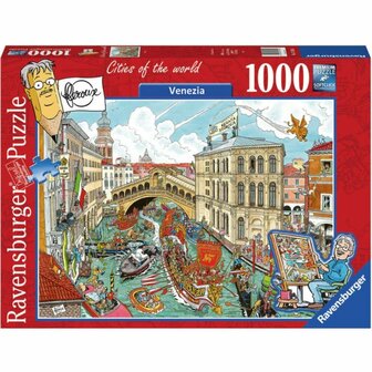 Ravensburger Puzzel Fleroux Venetie 1000 Stukjes