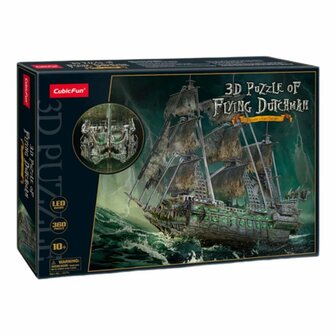 Cubic Fun 3D Puzzel Flying Dutchman + Licht 360 Stukjes