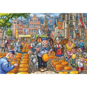 Jumbo Puzzel Wasgij Original 38 Kaasalarm 1000 Stukjes