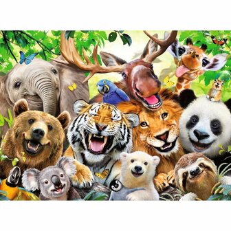 Ravensburger Puzzel Lachen 300 XXL Stukjes