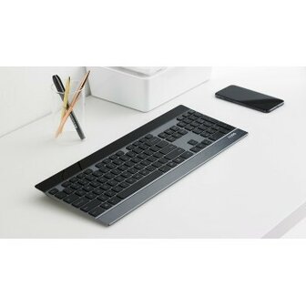 Rapoo 9900M Wireless Ultra-slim Multi-Mode-Deskset UI Black