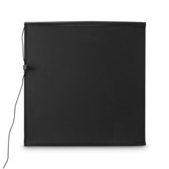 Hama ToGo Opvouwbare Mini Fotostudio + LED-Ringlamp 50x50 cm Zwart/Wit