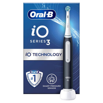 Oral-B iO 3S Elektrische Tandenborstel Zwart/Wit