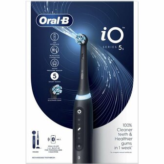 Oral-B IO5S Elektrische Tandenborstel Mat Zwart