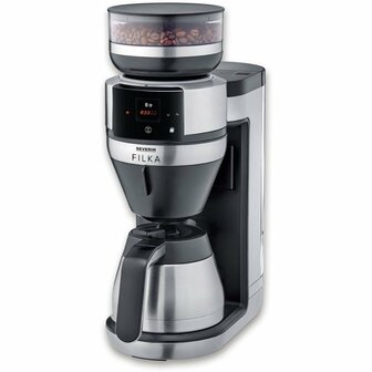 Severin KA4853 Filka Filter Koffiezetapparaat met Thermoskan Zwart/RVS