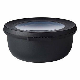 Mepal Cirqula Vershouddoos Rond 0.35L Nordic Black