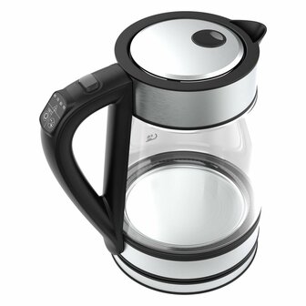 AENO AEK0001S Glazen Waterkoker 1.7L 2200W Zwart/RVS