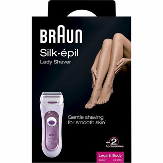 Braun LS5100 Silk-&eacute;pil Lady Shaver Roze