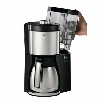 Melitta 1025-16 LOOK Therm Perfection Koffiezetapparaat Zilver/Zwart