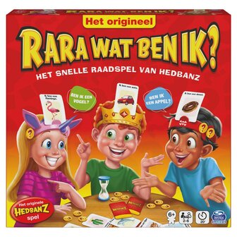 Spin Master Hedbanz Rara Wat Ben Ik?