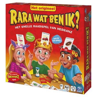 Spin Master Hedbanz Rara Wat Ben Ik?