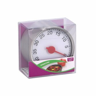 Patisse Magnetische Kookwekker 6 cm RVS