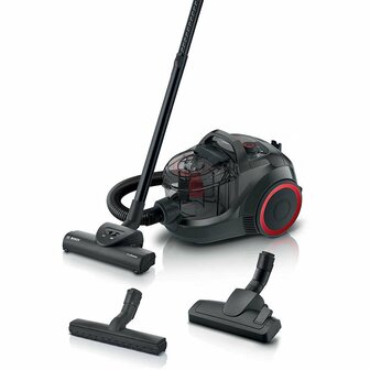 Bosch BGS21POW2 ProPower Serie 4 Stofzuiger 2L 750W Zwart/Rood