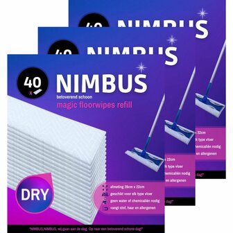 Nimbus Magic Vloerdoekjes 120 Stuks