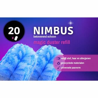 Nimbus Magic Duster 20 Stuks + Handvat