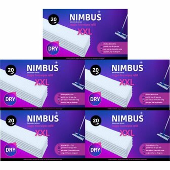 Nimbus Magic Vloerdoekjes XXL 100 Stuks