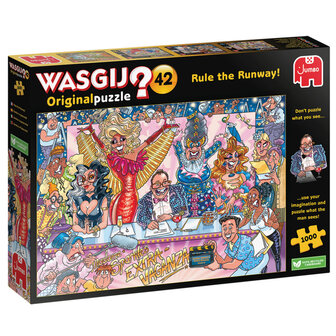 Jumbo Puzzel Wasgij Original 42 Rule The Runway! 1000 Stukjes