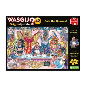 Jumbo Puzzel Wasgij Original 42 Rule The Runway! 1000 Stukjes