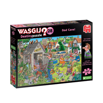 Jumbo Puzzel Wasgij 28 Dad Cave! 1000 Stukjes