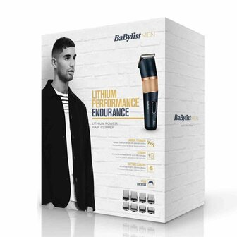 Babyliss E986E Tondeuse Blauw/Goud