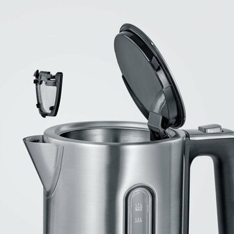 Severin WK3418 Waterkoker 1.7L 3000W RVS/Zwart