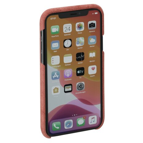 Hama Cover Finest Touch Voor Apple IPhone 12 Mini Coral