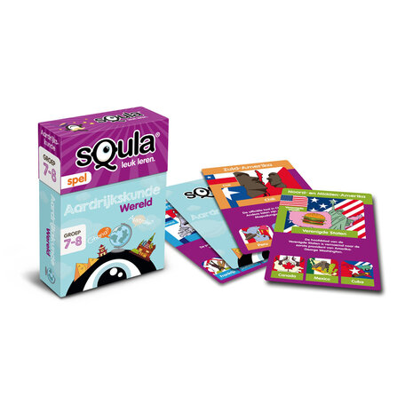 Identity Games Spel Squla Aardrijkskunde Kaartspel