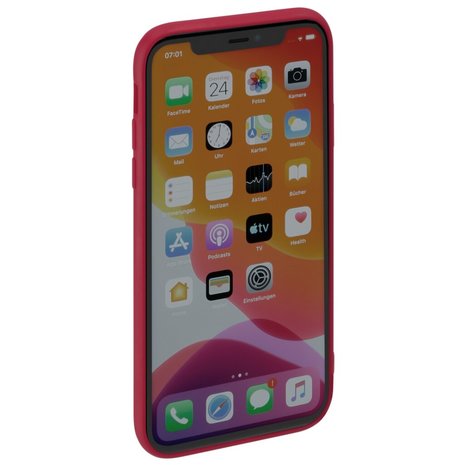 Hama Cover Finest Feel Voor Apple IPhone 12/12 Pro Rood