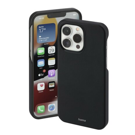 Hama Cover Finest Sense Voor Apple IPhone 14 Pro Zwart