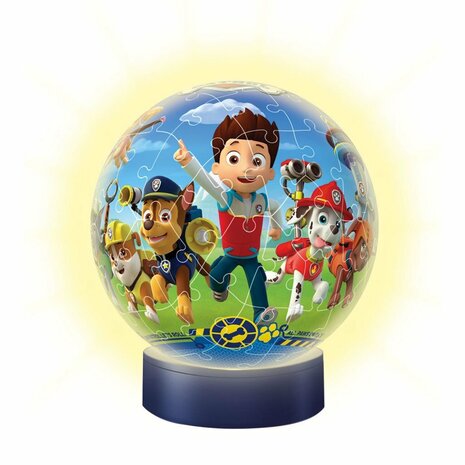 Ravensburger 3D Puzzel Paw Patrol 74 Stukjes + Licht