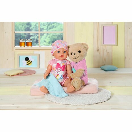 Baby Born Knuffelbeer Teddy Roze