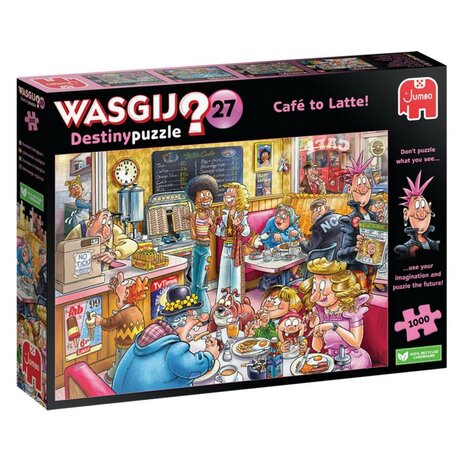 Jumbo Puzzel Wasgij Destiny 27 Café to Latte! 1000 Stukjes