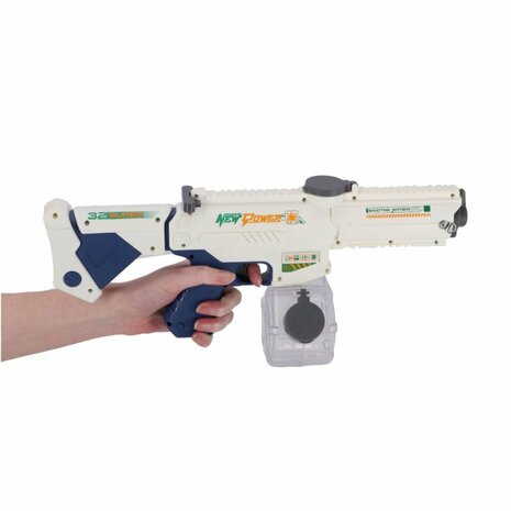 Elektrisch Waterpistool 43 cm Wit/Blauw