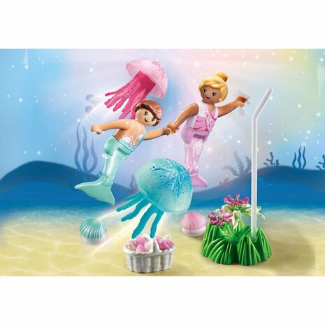 Playmobil 71504 Princess Magic Zeemeerminkinderen met Kwallen